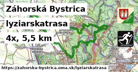 Záhorská Bystrica Lyžiarske trasy  