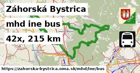 Záhorská Bystrica Doprava iná bus