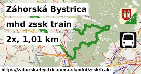 Záhorská Bystrica Doprava zssk train