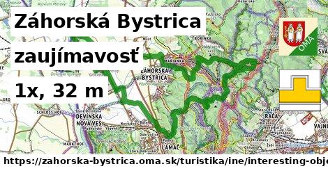Záhorská Bystrica Turistické trasy iná zaujímavosť