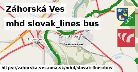 Záhorská Ves Doprava slovak-lines bus