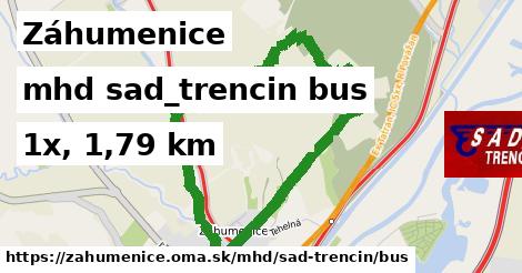 Záhumenice Doprava sad-trencin bus