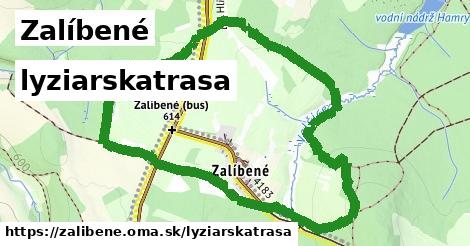 Zalíbené Lyžiarske trasy  