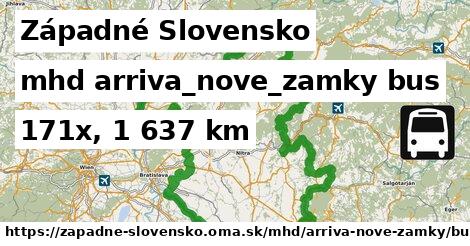 Západné Slovensko Doprava arriva-nove-zamky bus