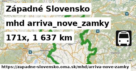 Západné Slovensko Doprava arriva-nove-zamky 