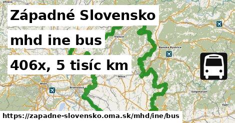 Západné Slovensko Doprava iná bus