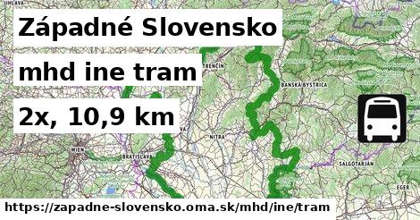 Západné Slovensko Doprava iná tram