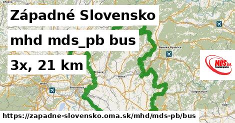 Západné Slovensko Doprava mds-pb bus