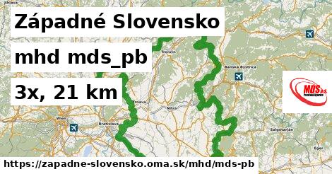 Západné Slovensko Doprava mds-pb 