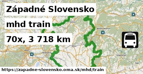 Západné Slovensko Doprava train 
