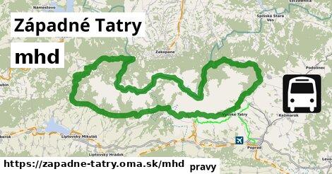 Západné Tatry Doprava  