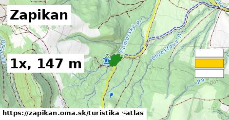 Zapikan Turistické trasy  