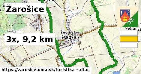 Žarošice Turistické trasy  