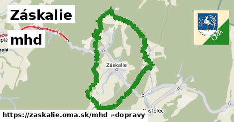 Záskalie Doprava  