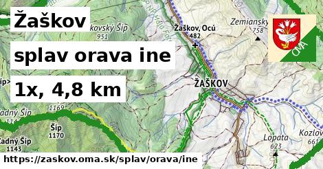 Žaškov Splav orava iná