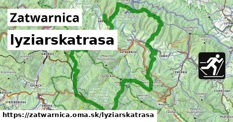 Zatwarnica Lyžiarske trasy  