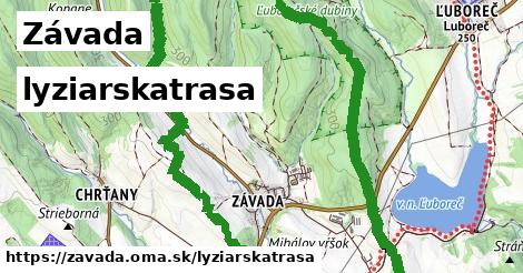 Závada Lyžiarske trasy  