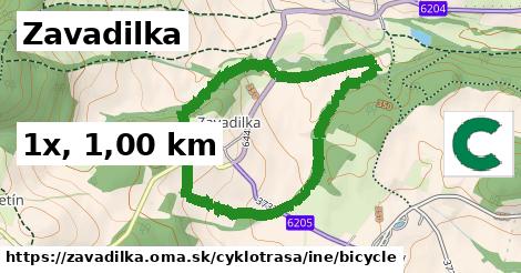 Zavadilka Cyklotrasy iná bicycle