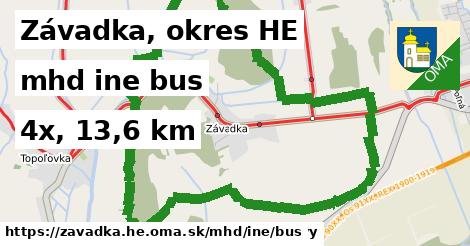 Závadka, okres HE Doprava iná bus