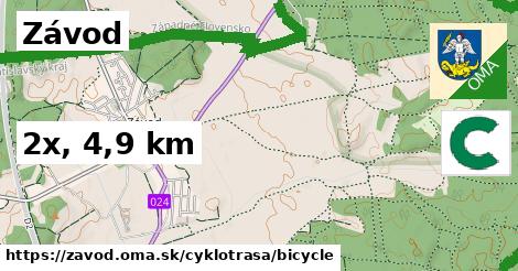 Závod Cyklotrasy bicycle 