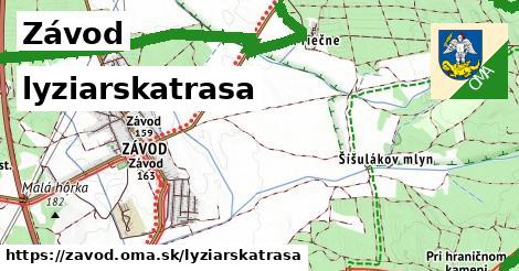Závod Lyžiarske trasy  