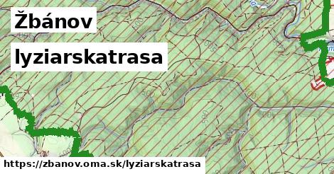 Žbánov Lyžiarske trasy  