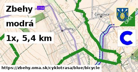 Zbehy Cyklotrasy modrá bicycle