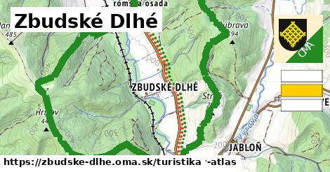 Zbudské Dlhé Turistické trasy  