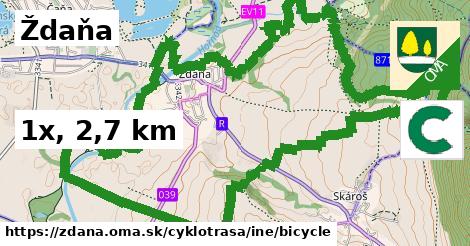 Ždaňa Cyklotrasy iná bicycle