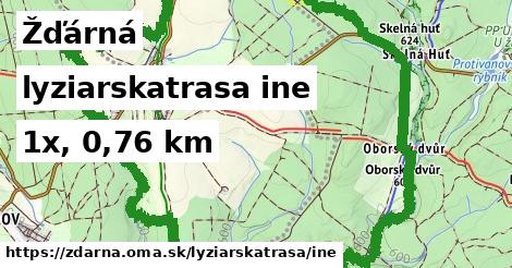 Žďárná Lyžiarske trasy iná 