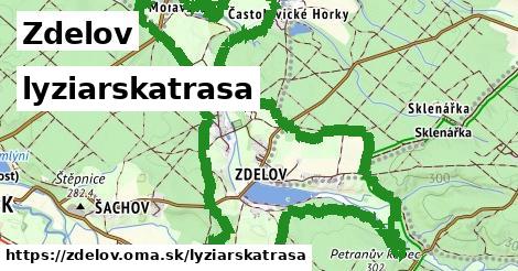 Zdelov Lyžiarske trasy  
