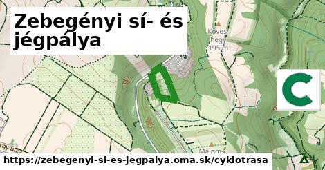 Zebegényi sí- és jégpálya Cyklotrasy  
