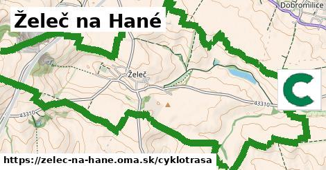 Želeč na Hané Cyklotrasy  