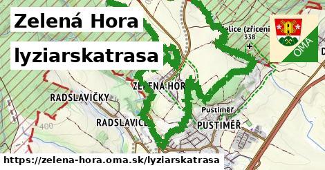 Zelená Hora Lyžiarske trasy  