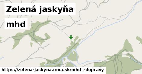 Zelená jaskyňa Doprava  