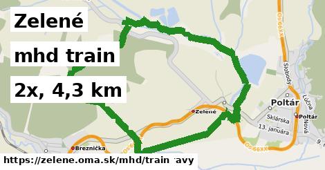 Zelené Doprava train 