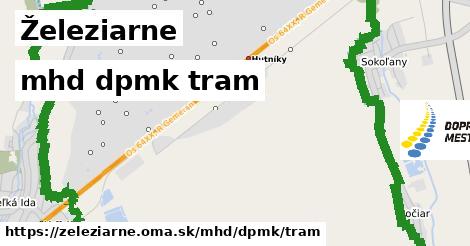 Železiarne Doprava dpmk tram