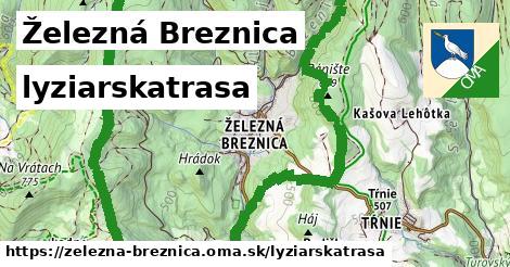 Železná Breznica Lyžiarske trasy  