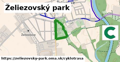 Želiezovský park Cyklotrasy  
