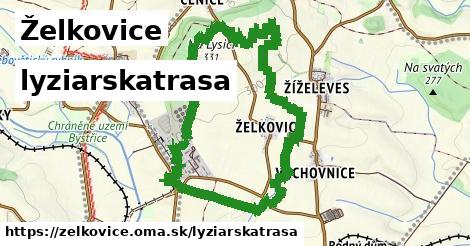 Želkovice Lyžiarske trasy  