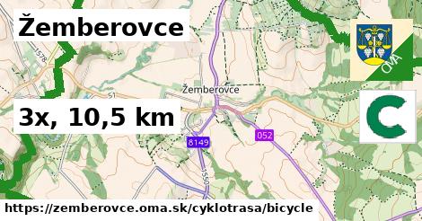 Žemberovce Cyklotrasy bicycle 