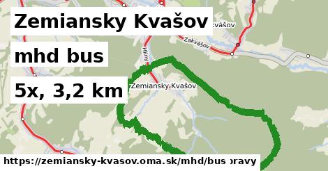 Zemiansky Kvašov Doprava bus 