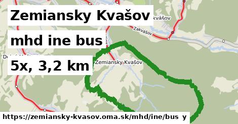Zemiansky Kvašov Doprava iná bus