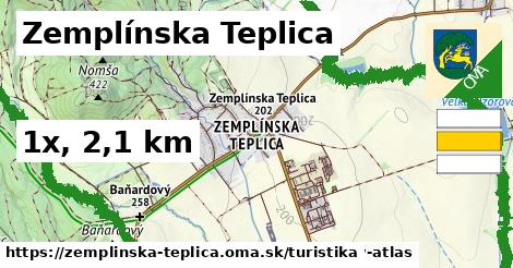 Zemplínska Teplica Turistické trasy  