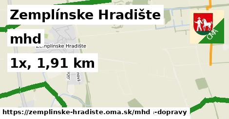 Zemplínske Hradište Doprava  