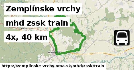 Zemplínske vrchy Doprava zssk train