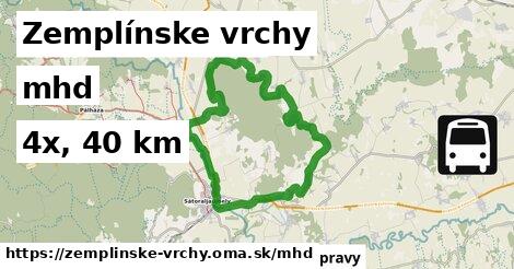 Zemplínske vrchy Doprava  