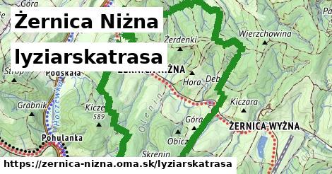 Żernica Niżna Lyžiarske trasy  