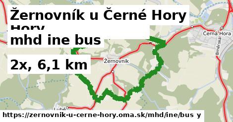 Žernovník u Černé Hory Doprava iná bus