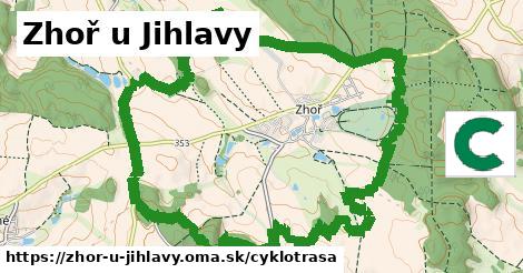 Zhoř u Jihlavy Cyklotrasy  